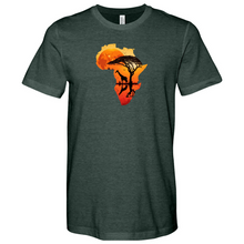 Load image into Gallery viewer, Africa Giraffe Heathered Tee
