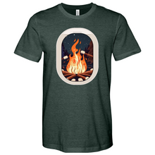 Load image into Gallery viewer, Forest Campfire Heathered Tee
