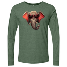 Load image into Gallery viewer, Red Glass Elephant Long Sleeve
