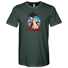 Load image into Gallery viewer, Llama Rancher Heathered Tee
