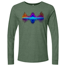 Load image into Gallery viewer, Frequency - Red, Orange, Purple Long Sleeve
