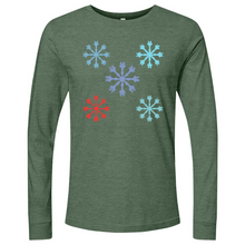Load image into Gallery viewer, Danish Modern Snowflakes Long Sleeve
