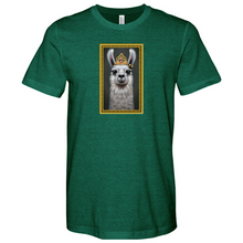 Load image into Gallery viewer, Llama Princess Heathered Tee
