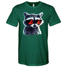 Load image into Gallery viewer, Raccoon Racing Heathered Tee
