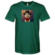 Load image into Gallery viewer, Llama Poet Heathered Tee
