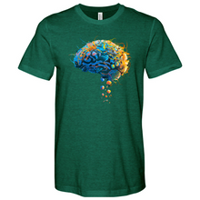 Load image into Gallery viewer, Atoms Brain Heathered Tee
