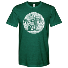 Load image into Gallery viewer, Houston Oil Pumpjack Heathered Tee
