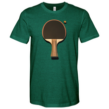 Load image into Gallery viewer, Vintage Ping Pong Black Brown Heathered Tee
