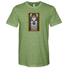 Load image into Gallery viewer, Llama Princess Heathered Tee

