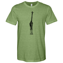 Load image into Gallery viewer, Giraffee Art Heathered Tee
