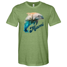 Load image into Gallery viewer, Miami Dolphins Heathered Tee
