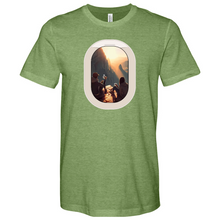 Load image into Gallery viewer, Couple on a Mountain Heathered Tee
