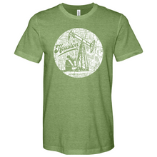 Load image into Gallery viewer, Houston Oil Pumpjack Heathered Tee
