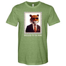 Load image into Gallery viewer, Dressed to the Nine Heathered Tee
