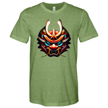 Load image into Gallery viewer, Orange Dragon Mask Heathered Tee
