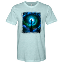 Load image into Gallery viewer, Man Galaxy Hole Heathered Tee
