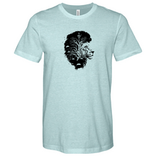 Load image into Gallery viewer, A Black and White Lion Heathered Tee
