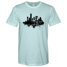 Load image into Gallery viewer, Houston Oil Skyline Heathered Tee
