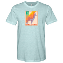 Load image into Gallery viewer, Llama Vibes Heathered Tee

