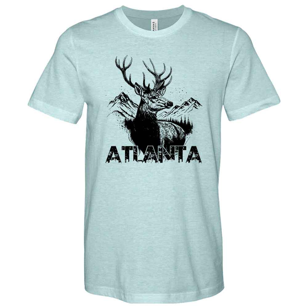 Atlanta Deer Heathered Tee