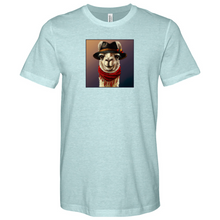 Load image into Gallery viewer, Llama Poet Heathered Tee
