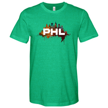 Load image into Gallery viewer, PHL Skyline Splatter Tee
