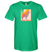 Load image into Gallery viewer, Llama Vibes Heathered Tee
