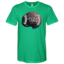 Load image into Gallery viewer, Football Brain 02 Heathered Tee
