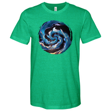 Load image into Gallery viewer, Sunset Waves Heathered Tee
