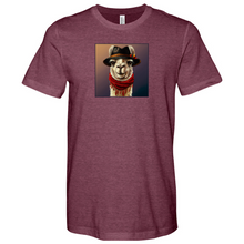 Load image into Gallery viewer, Llama Poet Heathered Tee
