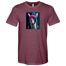 Load image into Gallery viewer, Llama Blue Heathered Tee

