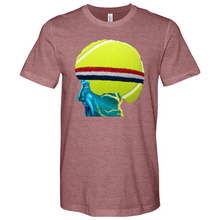 Load image into Gallery viewer, Tennis Head Heathered Tee
