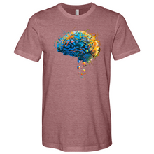 Load image into Gallery viewer, Atoms Brain Heathered Tee
