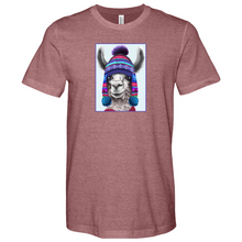 Load image into Gallery viewer, Llama Purple Heathered Tee
