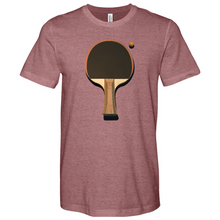 Load image into Gallery viewer, Vintage Ping Pong Black Brown Heathered Tee
