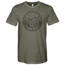 Load image into Gallery viewer, Van Camping Hiking 01 Heathered Tee
