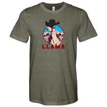 Load image into Gallery viewer, Llama Rancher Heathered Tee
