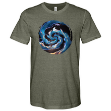 Load image into Gallery viewer, Sunset Waves Heathered Tee
