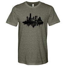 Load image into Gallery viewer, Houston Oil Skyline Heathered Tee
