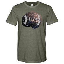 Load image into Gallery viewer, Football Brain 02 Heathered Tee
