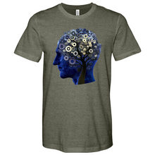 Load image into Gallery viewer, Man Head Tree Min Heathered Tee
