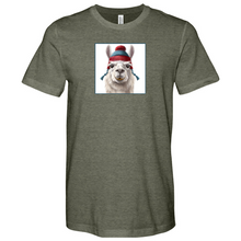 Load image into Gallery viewer, Llama Red Heathered Tee
