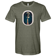 Load image into Gallery viewer, Giraffe Astronaut Heathered Tee
