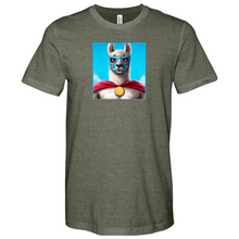 Load image into Gallery viewer, Llama Luchidor Blue Heathered Tee
