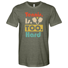 Load image into Gallery viewer, Tennis Heathered Tee
