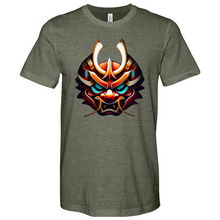 Load image into Gallery viewer, Orange Dragon Mask Heathered Tee

