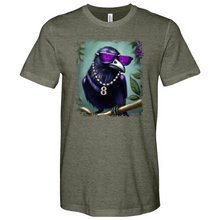 Load image into Gallery viewer, Purple Crow 8 Heathered Tee
