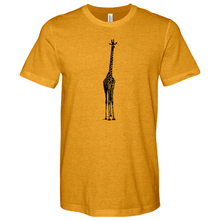 Load image into Gallery viewer, Giraffee Art Heathered Tee
