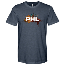 Load image into Gallery viewer, PHL Skyline Splatter Tee
