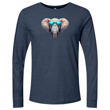 Load image into Gallery viewer, Elephant light Blue Long Sleeve
